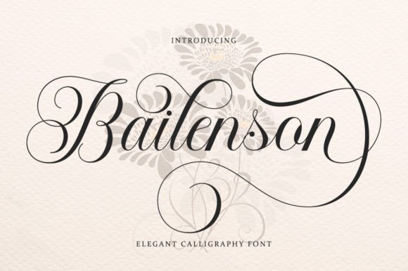 Bailenson Font for Campaign Clarity and Style