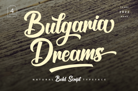 Bulgaria Dreams Font for Handmade Creations