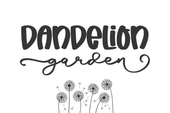 Dandelion Garden Duo Script Font Review