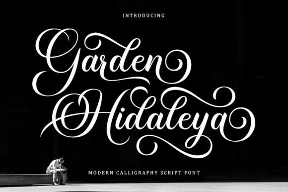 Garden Hidaleya Font for Polished Branding