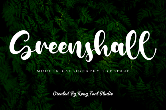 Greenshall: A Designer's Take on a Free Display Font