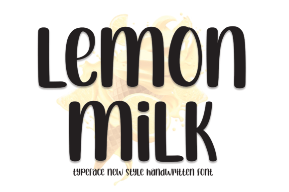 Lemon Milk: A Handwritten Font for Creative Web Projects