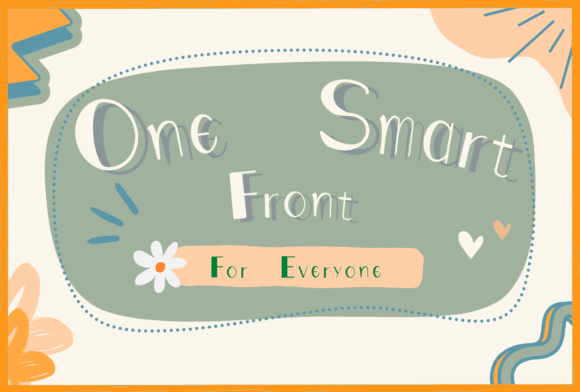 One Smart: A Handwritten Font for Editorial Design