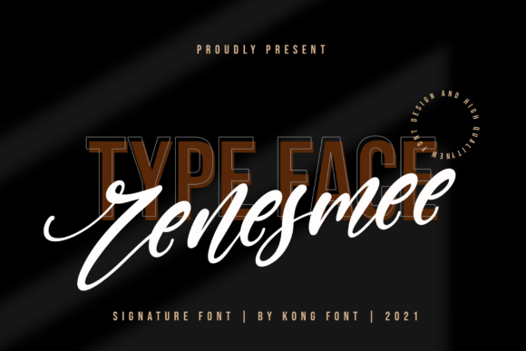 Renesmee: A Playful Handwritten Script Font for Editorial Design