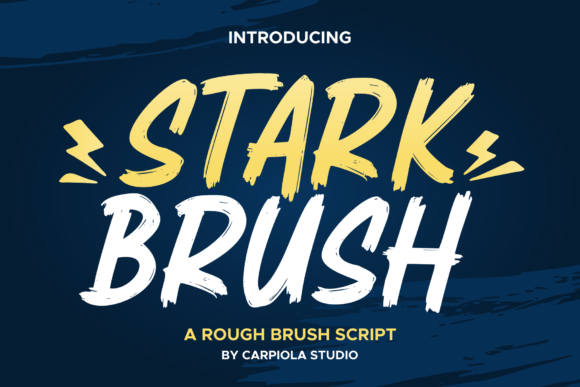 Stark Brush: A Handwritten Font for Modern Web Design