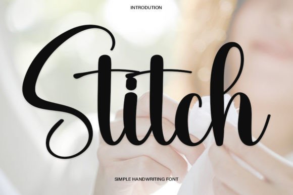 Stitch Script Font Review for Real-World Design
