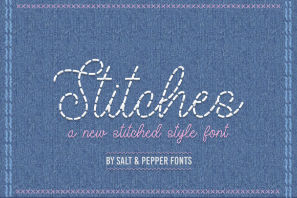 Stitches: A Stylish Script Font for Web Design Projects
