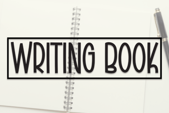 Writing Book Font Review for Branding Projects
